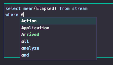 Seq autocomplete of property names