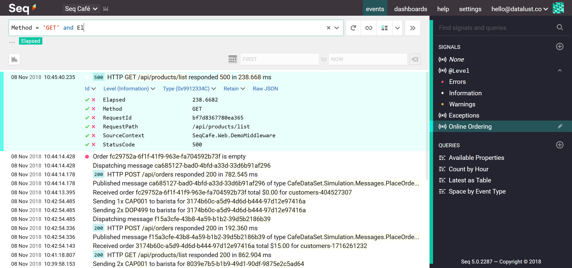 Seq 5 light theme