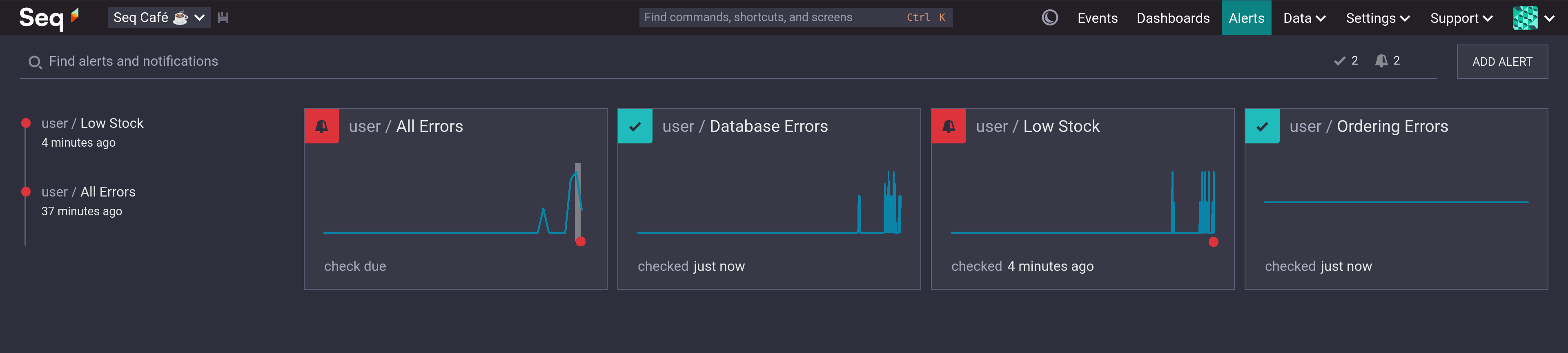 Seq Apps Screenshot