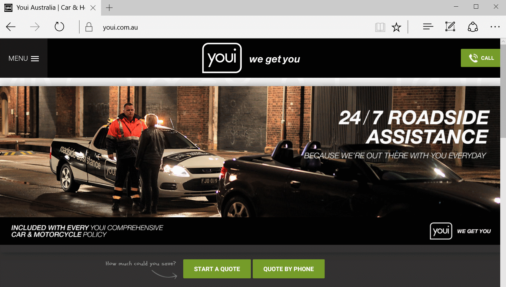 Youi Homepage